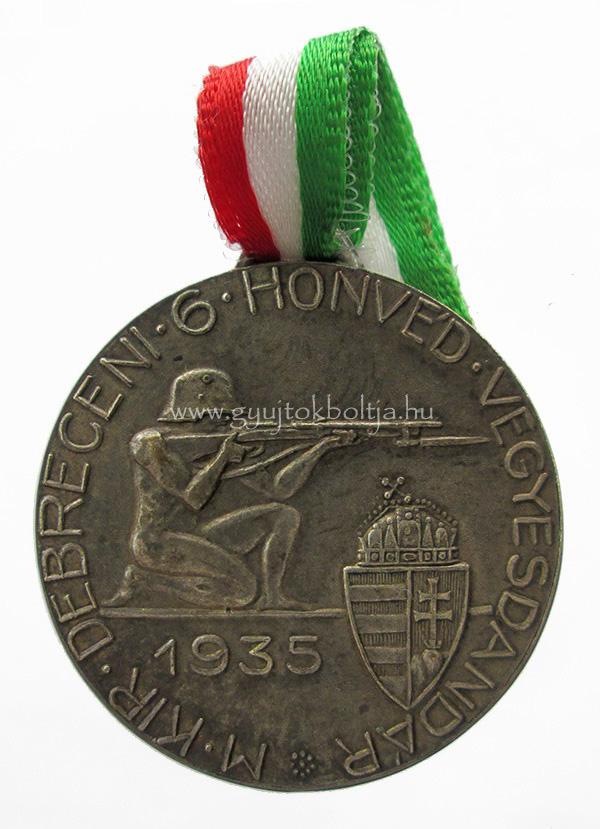 Magyar Kir�lyi Debreceni 6. Honv�d Vegyesdand�r 1935 �rem